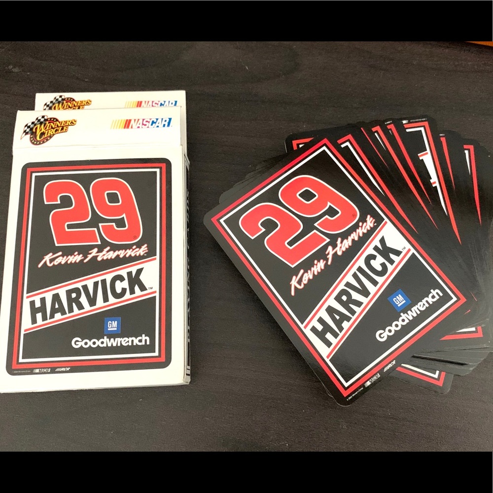 Kevin Harvick #29 Nascar Playing Cards In Box